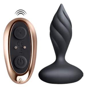 Rocks Off Vibro-Analplug „Desire“ mit 10 Vibrationsmodi per Fernbedienung