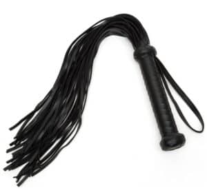 Fifty Shades of Grey Peitsche „Bound to You Flogger“ aus stilvollem Lederimitat