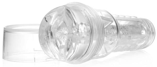 Fleshlight Masturbator „Ice Crystal“ mit gerillt-genopptem Lustkanal