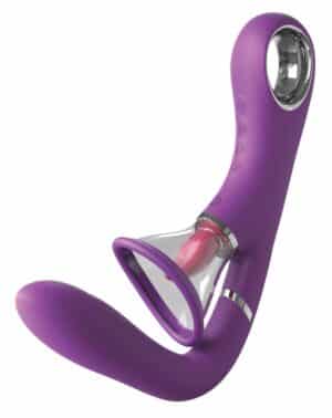 Fantasy For Her Vibrator „Her Ultimate Pleasure Pro“ mit 2 Klitoris-Saugschalen