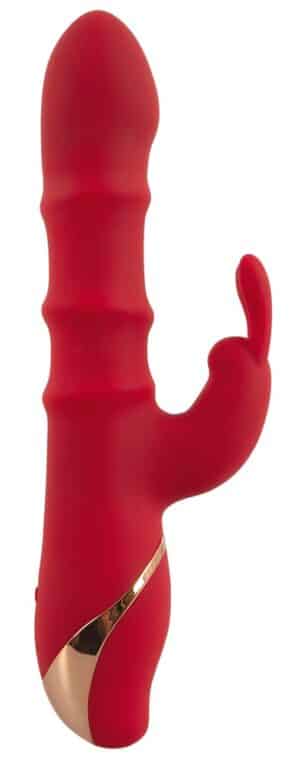 You2Toys Rabbitvibrator mit 3 beweglichen Massageringen