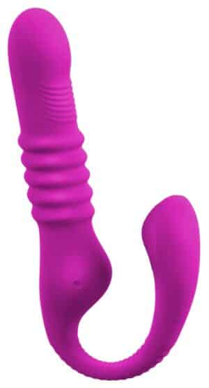 JAVIDA Stoßvibrator „3 Function“ mit klopfendem Klitoris-Stimulator