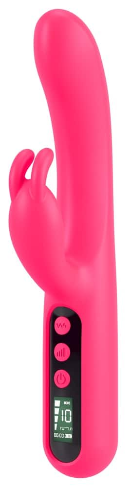 You2Toys Rabbitvibrator „Pink Sunset“ mit Digital-Display