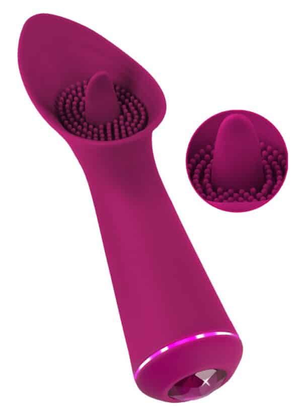 Go Soft Auflegevibrator mit Vibro-Zunge