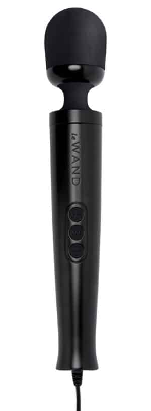 le Wand Massagestab „Diecast Plug-In“ mit 20 Vibrationsmodi in 10 Intensitäten